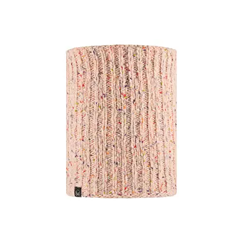 Buff Strick & Polar Schlauchschal KIM PALE PINK