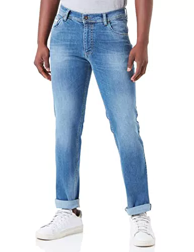 bugatti Herren 3919d-26612 Five Pocket Ho, Hellblau-326
