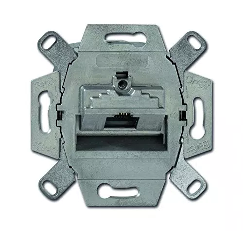 Busch-Jaeger 0218/11-101 UAE-Anschlussdose, RJ 45, Cat. 6A iso
