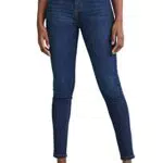 C&A Damen 5-Pocket Jeans Casual Skinny Mid Rise/Mid Waist Baumwolle|Denim|Stretch|Lycra Jeans-blau 38 S S-L-R