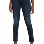 C&A Damen 5-Pocket Jeans Casual Slim Mid Rise/Mid Waist Stretch|Baumwolle|Denim|Lycra Jeans-dunkelblau 48 S-L-R