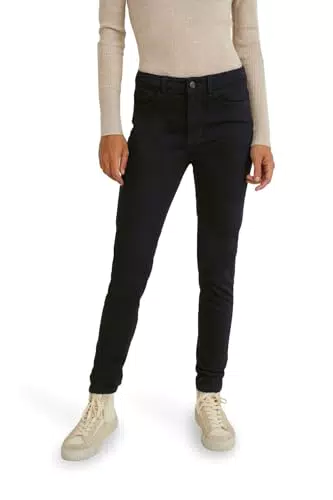C&A Damen 5-Pocket Shapewear Jeans Casual Skinny Mid Rise/Mid Waist Stretch|Baumwolle|Denim|Lycra schwarz 36 S-L-R