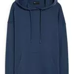 C&A Damen Hoody Unifarben dunkelblau XL