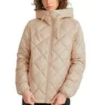 C&A Damen Steppjacke Polyester Nicht wasserfest beige 46