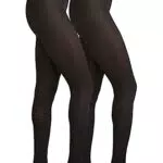 C&A Damen Strumpfhose Stretch|Lycra Strumpfhosen 70 DEN 2er Pack|Multipack schwarz S