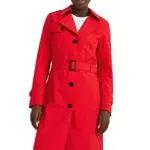 C&A Damen Trenchcoat Polyester Trenchcoat Regular Fit rot 38