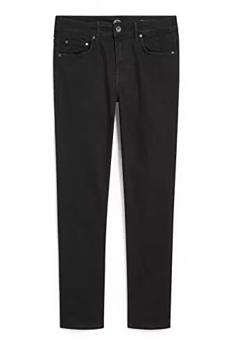 C&A Herren 5-Pocket Jeans Casual Skinny Lycra|Stretch|Polyester|Baumwolle|Denim schwarz W34 L34