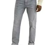 C&A Herren 5-Pocket Jeans Casual Slim Stretch|Lycra|Baumwolle|Denim Jeans-grau W36 L30