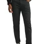 C&A Herren 5-Pocket Jeans Casual Straight Stretch|Baumwolle|Denim|Lycra schwarz W36 L30