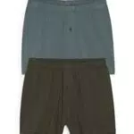 C&A Herren Boxershorts Unterwäsche Multipack|2er Pack Baumwolle Bedruckt grün S