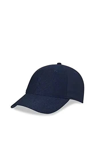 C&A Herren Kappe Mütze Unifarben Stretch|Synthetisch dunkelblau 1 Size