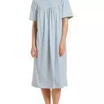 CALIDA Soft Cotton Kurzarm-Nachthemd, Länge 110cm Damen