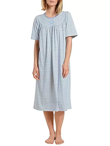 CALIDA Soft Cotton Kurzarm-Nachthemd, Länge 110cm Damen