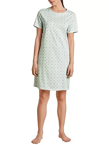 CALIDA Spring Nights Kurzarm-Nachthemd, Länge 95cm Damen
