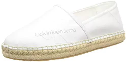 Calvin Klein Damen Co Wn Espadrille, Bright White