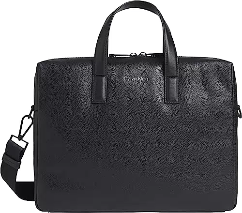 Calvin Klein Damen Laptop Bag Must Laptoptasche, Ck Black