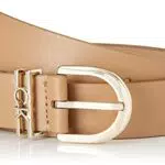 Calvin Klein Damen Must CK Loop Belt 30MM Gürtel, Safari Canvas