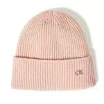 Calvin Klein Damen Re-Lock Beanie Mütze, Braun, One Size