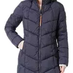 camel active Damen 310210/8R48 Coat, Night Blue, 40