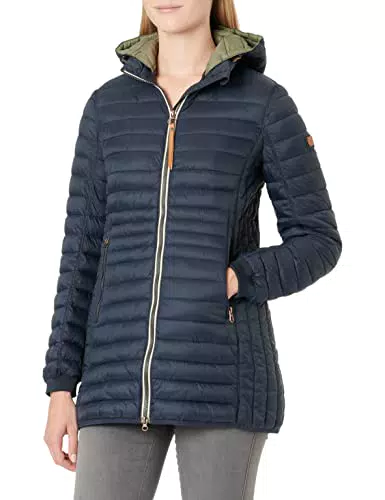 camel active Damen 320050/8e50 Jacket, Navy, 34
