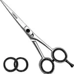 Candure Friseurschere für Professionelle Salons Haarschneideschere -Prämie Schere Haare Schneiden mit Extra Scharfen und Präzisen Schnitten Haarschere für Männer