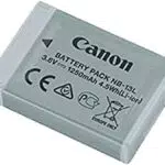 Canon NB-13L Akku grau für Canon PowerShot G7X 9839B001AA Schwarz