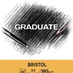 Canson Graduate - C400110384 Bristol Block, DIN A3, 20 Blatt
