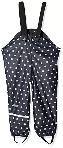 CareTec Kinder Regenlatzhose mit Fleecefutter, Dark Navy 2