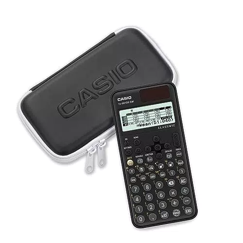Casio FX-991DE CW ClassWiz technisch wissenschaftlicher Rechner mit Schutztasche