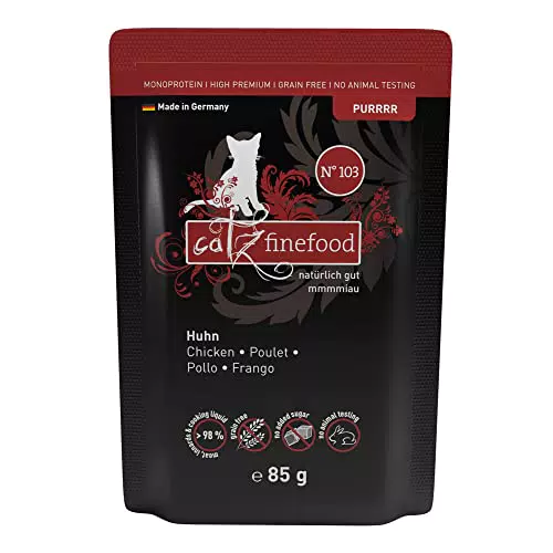catz finefood Purrrr Huhn Monoprotein Katzenfutter nass N 103