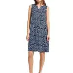 CECIL Damen B143550 Sommerkleid, deep Blue, M