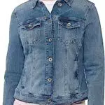 CECIL Damen B211837 Jeansjacke, Light Blue Used wash