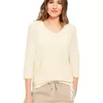 Cecil Damen B302319 Strickpullover, Raw Sand Beige, L