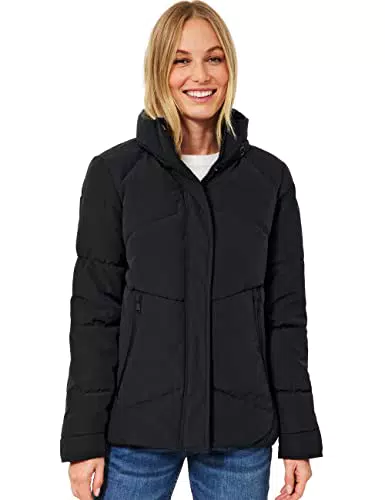 Cecil Damen Steppjacke in Unifarbe