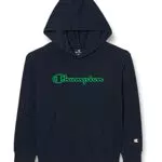 Champion Jungen Legacy Neon Spray-Powerblend Logo Hooded Sweatshirt