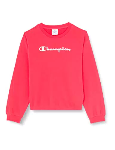 Champion Mädchen und Jungen Legacy American Classics Powerblend Logo Boxy Crewneck Sweatshirt