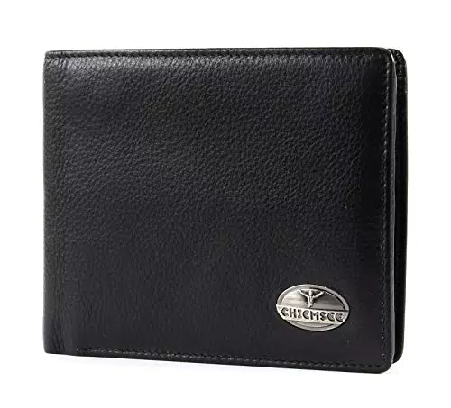 CHIEMSEE Leather Wallet Black