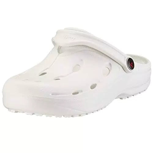 chung shi Unisex Dux Clogs, Weiss,