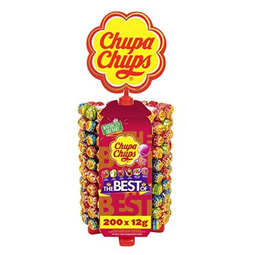 Chupa Chups Lutscher-Rad, Lollipop-Ständer mit 200 Lollis
