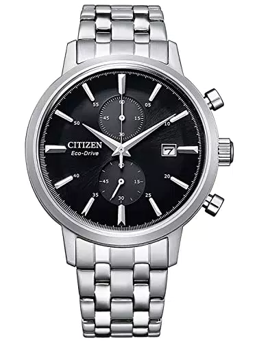 CITIZEN Herren Analog Quarz Uhr mit Edelstahl Armband CA7060-88E