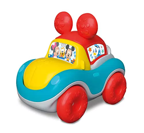 Clementoni 17722 Disney Baby Puzzle-Auto, buntes Spielzeugauto zum Zusammenbauen