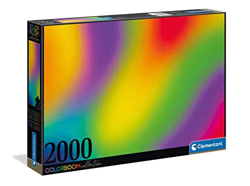 Clementoni 32568 Gradient Puzzle 2000 Teile, Colorboom Collection