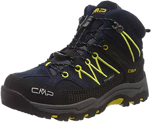 CMP Mixte enfant Kids Rigel Mid Trekking Shoe Wp Chaussures de Randonn e Hautes