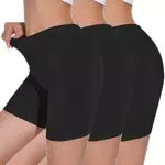 CMTOP Damen Unterhose Unter Rock Kurz Hose Miederpants Nahtlose Unterwäsche Anti-Chafing Anti-Rutsch Lace Leggings Sicherheits Shorts mit Bauch-Weg-Effekt