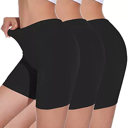 CMTOP Damen Unterhose Unter Rock Kurz Hose Miederpants Nahtlose Unterwäsche Anti-Chafing Anti-Rutsch Lace Leggings Sicherheits Shorts mit Bauch-Weg-Effekt