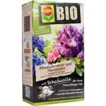 COMPO BIO Rhododendron- und Hortensiendünger, Pflanzen-Dünger für alle Rhododendren und andere Moorbeetpflanzen