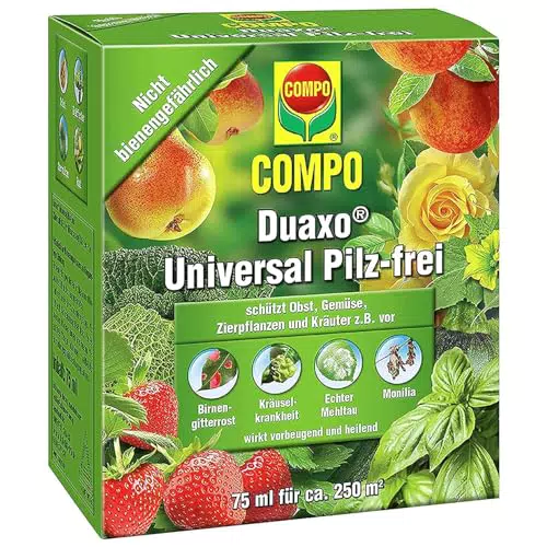 Compo Duaxo Universal Pilz-frei, Bekämpfung von Pilzkrankheiten an Obst