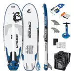 Cressi Unisex-Adult Travelight Isup Set 9'2'' Ultraleichtes aufblasbares Allround-SUP LWB-Technologie