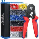 Crimpzangen Aderendhülsen Set, Preciva Aderendhülsenzange mit 1200 stück Aderendhülsen Tool Kit 0