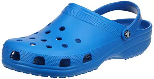 Crocs Classic Clogs Unisex Clogs Wasserfreundlich und schnell trocknend Bright Cobalt Größe 48-49